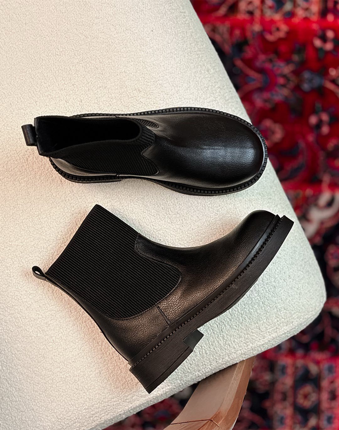 نیم بوت بالا کش طلا